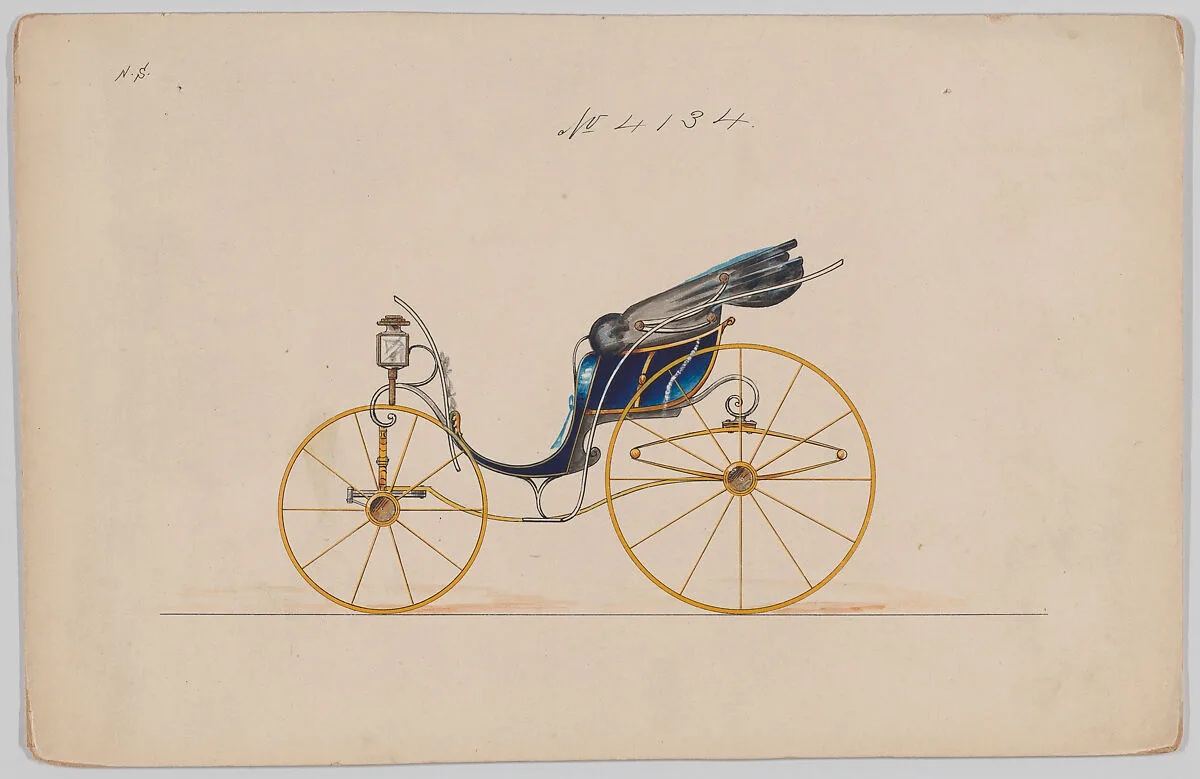 Design for Pony Phaeton, no. 4134 — Brewster & Co.|Herman Stahmer