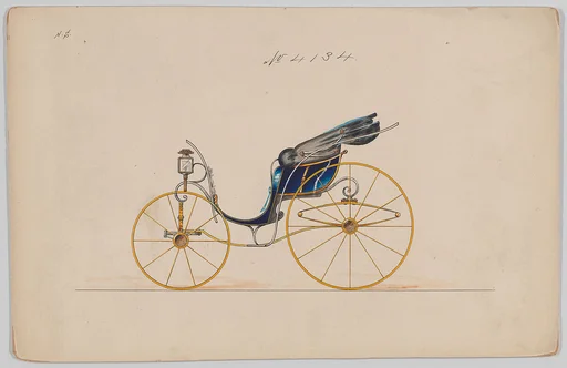 Design for Pony Phaeton, no. 4134