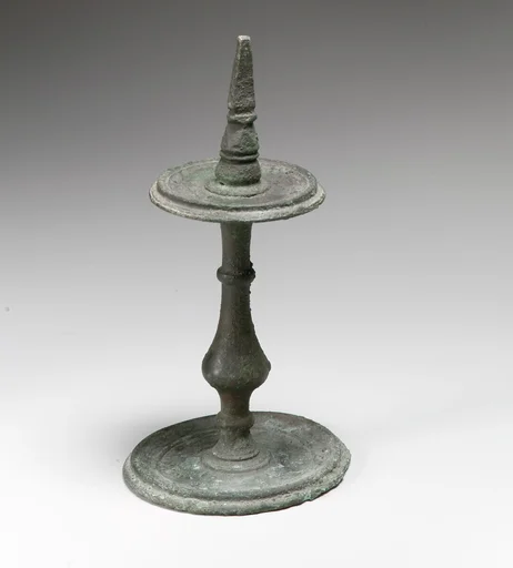 Bronze lampstand