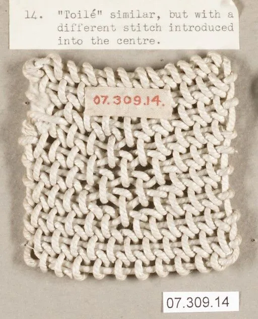 Example of lace stitch — Unknown