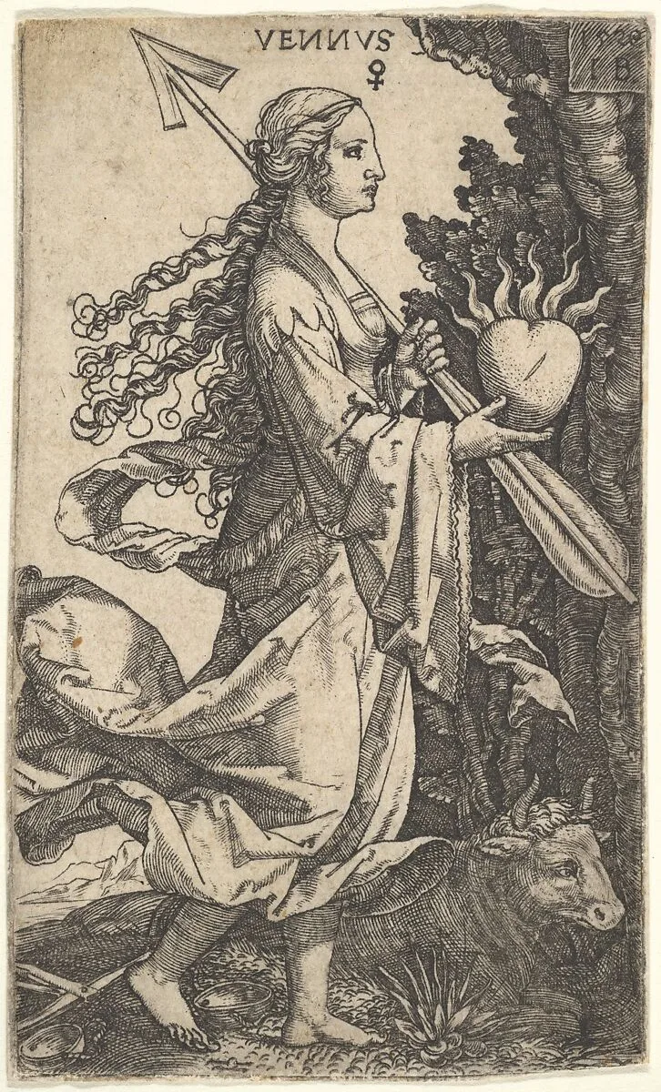 Venus from The Gods Who Preside Over the Planets — Master I.B.