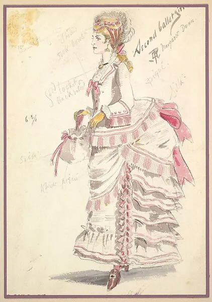 Costume Design for 'Second Ballet Girl' — Percy Anderson