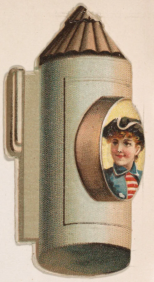 Lantern, from the Novelties series (N228, Type 4) issued by Kinney Bros. — Kinney Brothers Tobacco Company