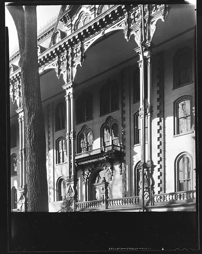 [Oblique View of Grand Union Hotel, Saratoga Springs, New York]