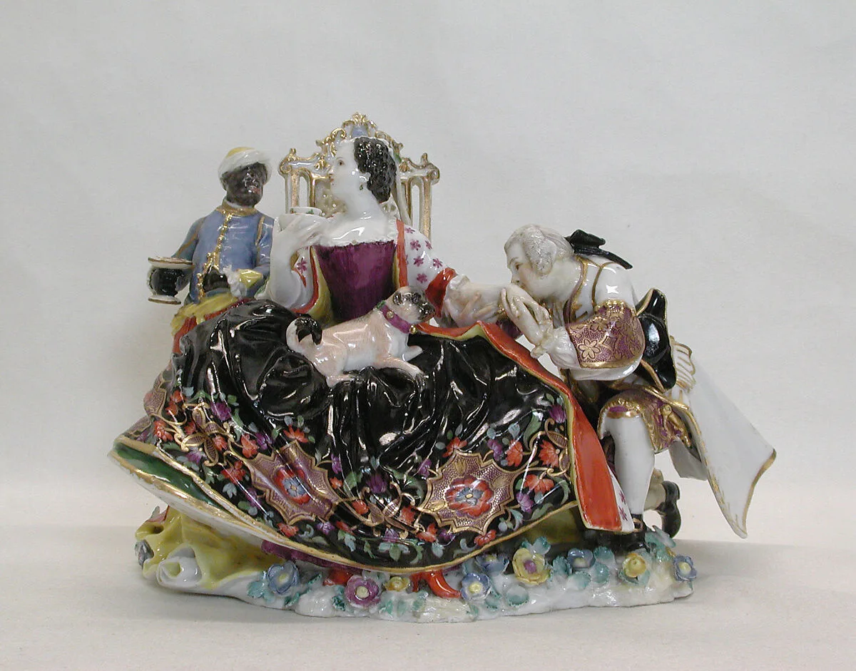 The Handkiss — Johann Joachim Kändler|Meissen Manufactory|Laurent Cars|François Boucher