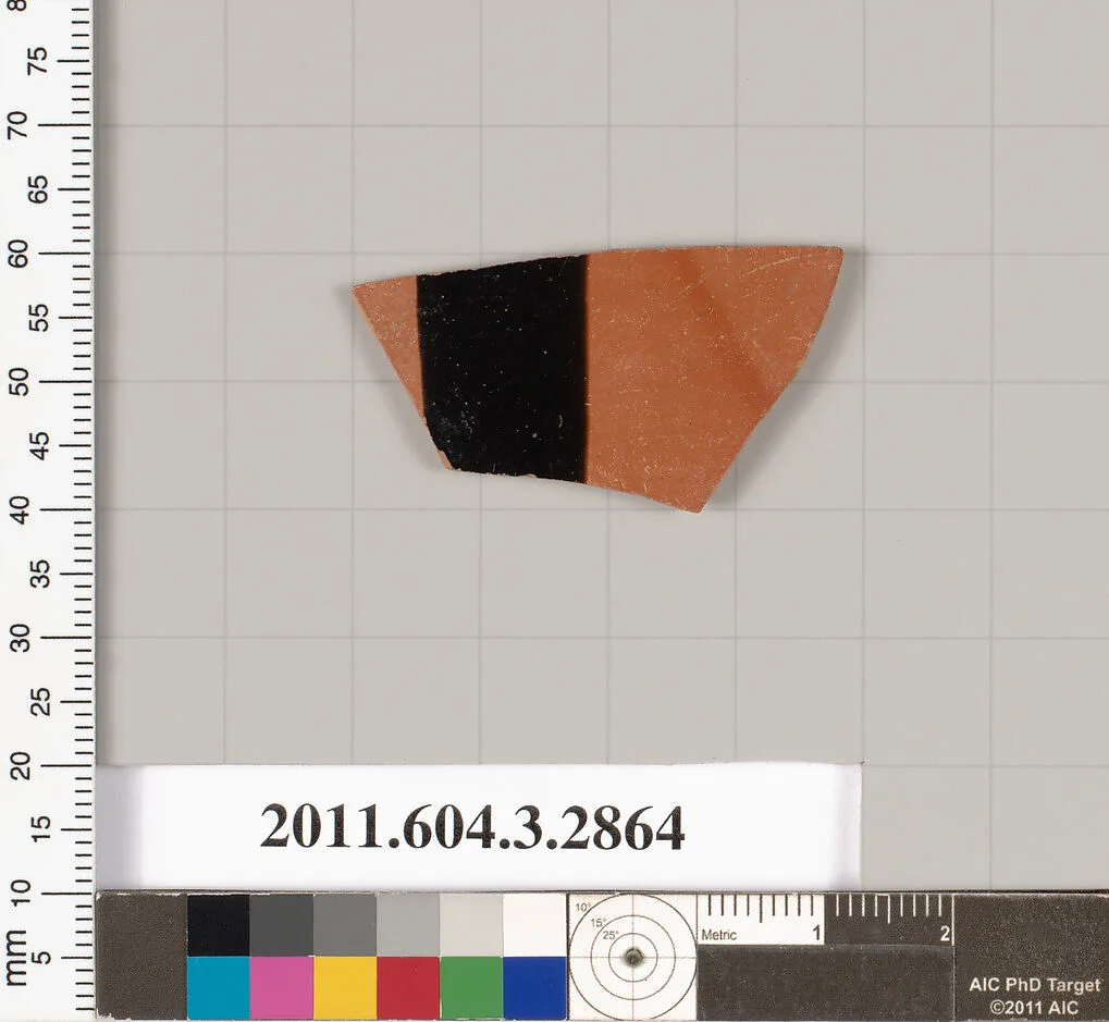 Terracotta fragment of an undetermined shape — Unknown