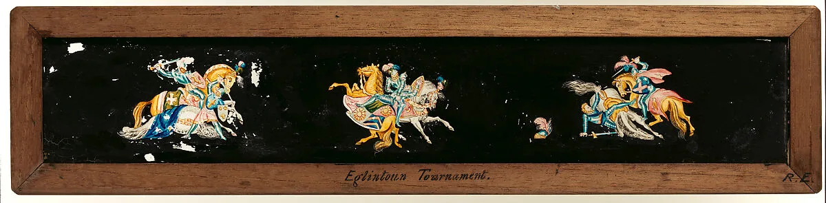 Eglinton Tournament Magic Lantern Slide — Unknown