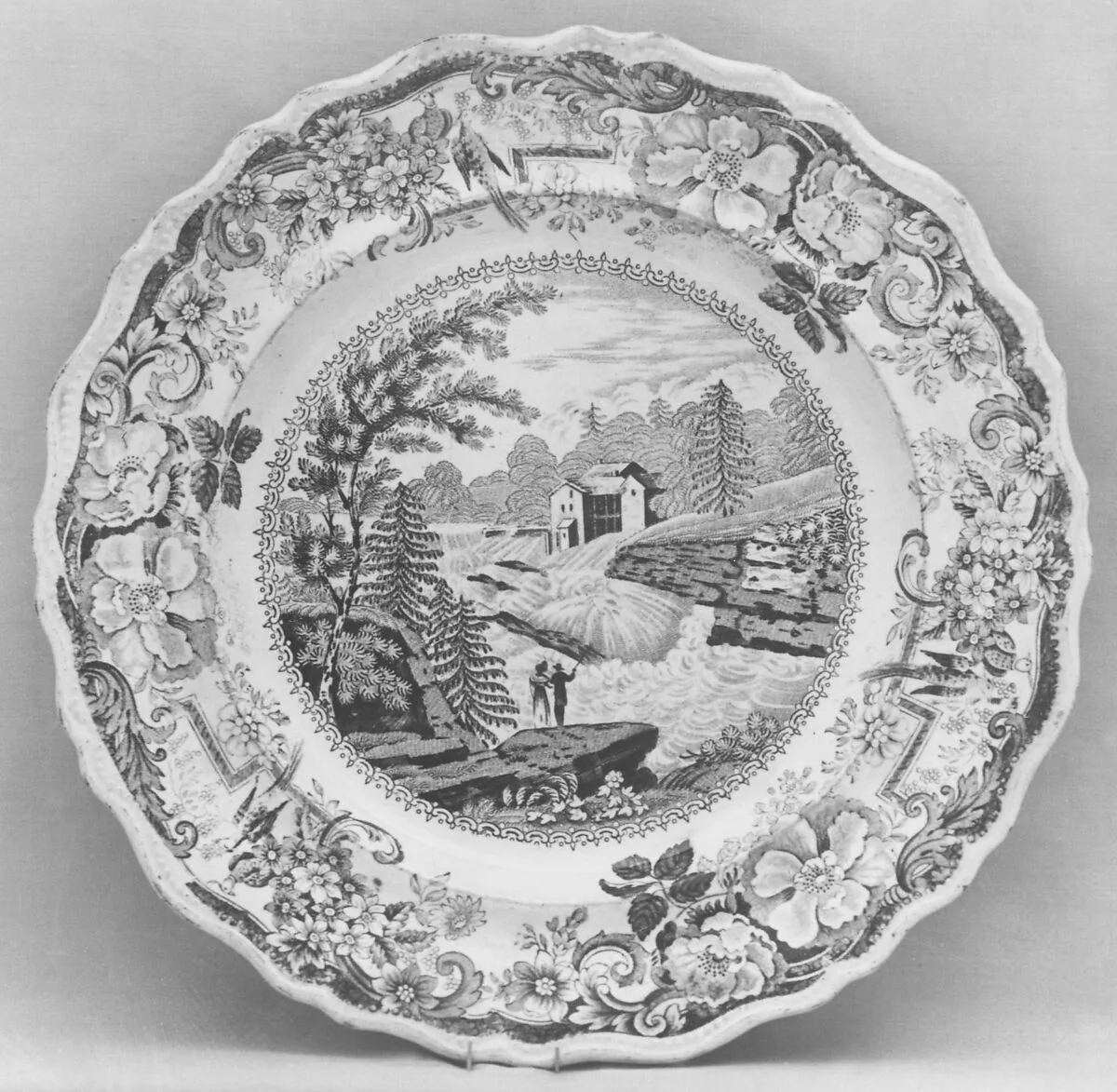 Plate — James and Ralph Clews