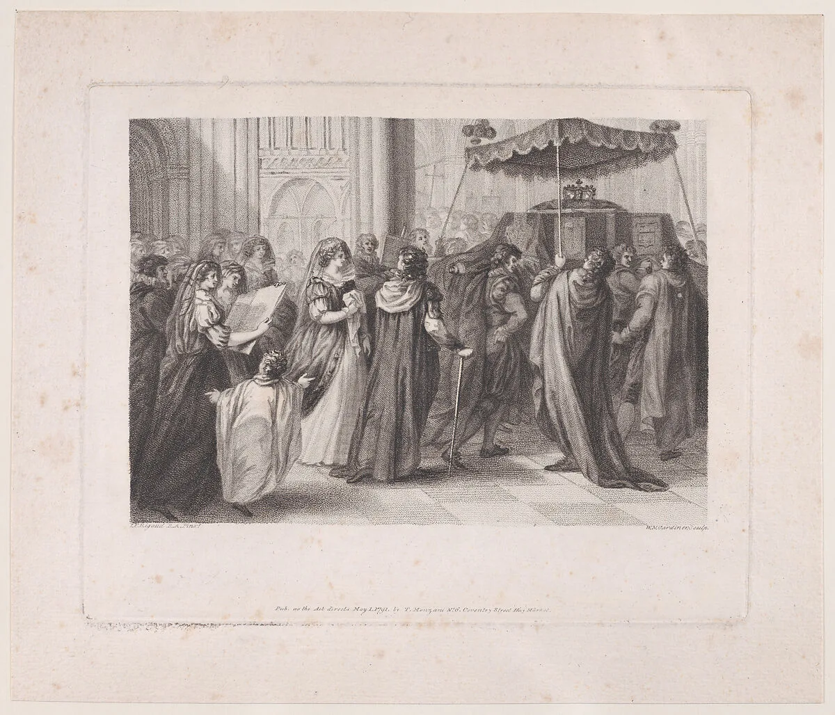 Funeral procession of Mary, Queen of Scots — Mary, Queen of Scots|John Francis Rigaud|William Nelson Gardiner|Tebaldo Monzani