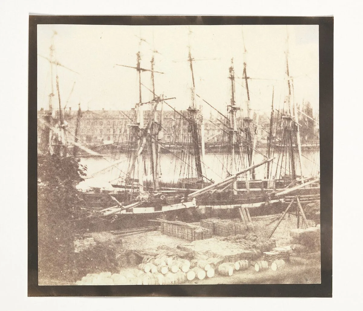 The Seine at Rouen — William Henry Fox Talbot