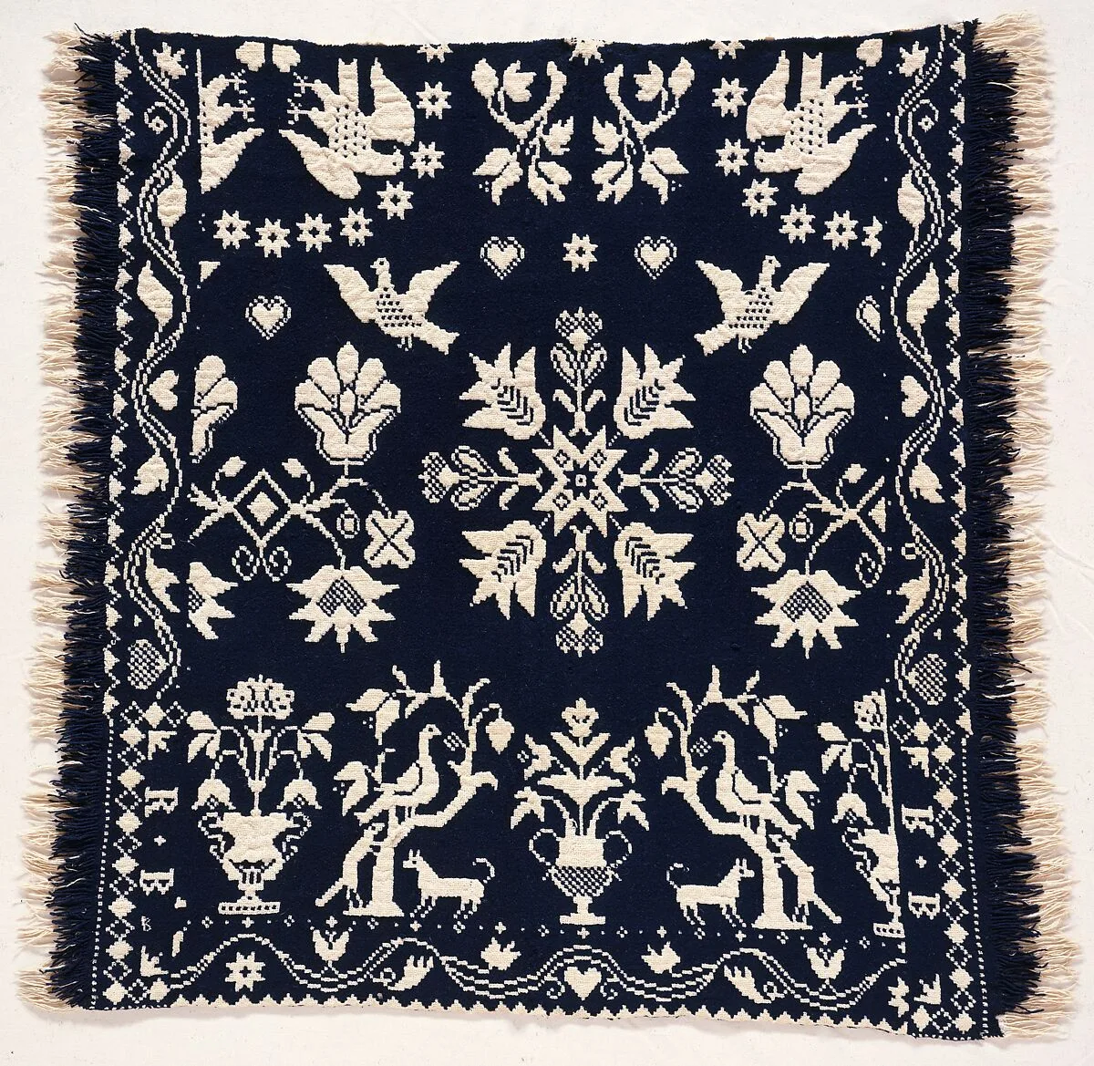 Crib or Doll Coverlet — David Daniel Haring