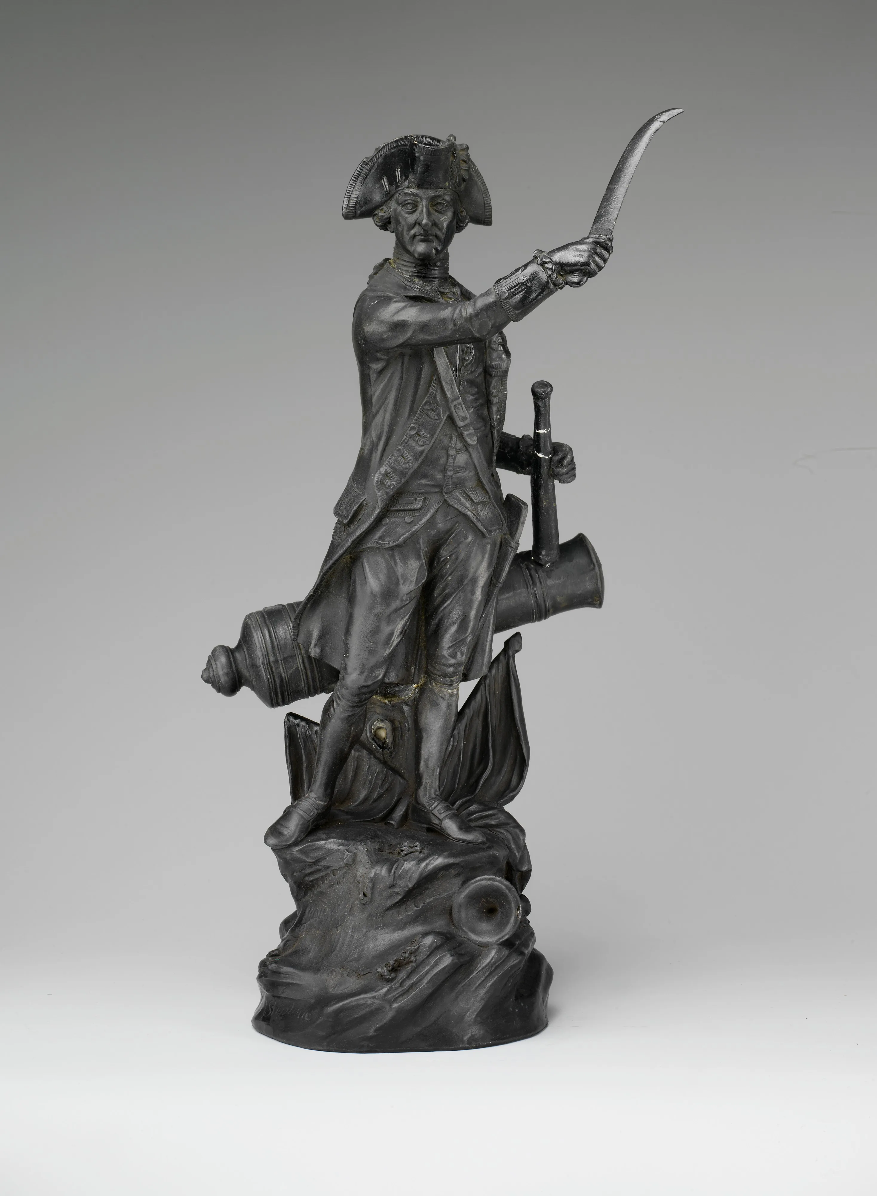 Figure of Admiral Samuel Hood — Pierre Stephan