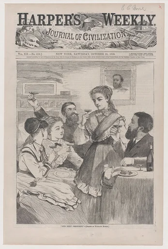 "Our Next President" (from "Harper's Weekly," Vol. XII)