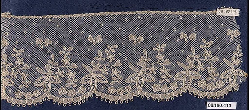 Fragment of Carrickmacross lace