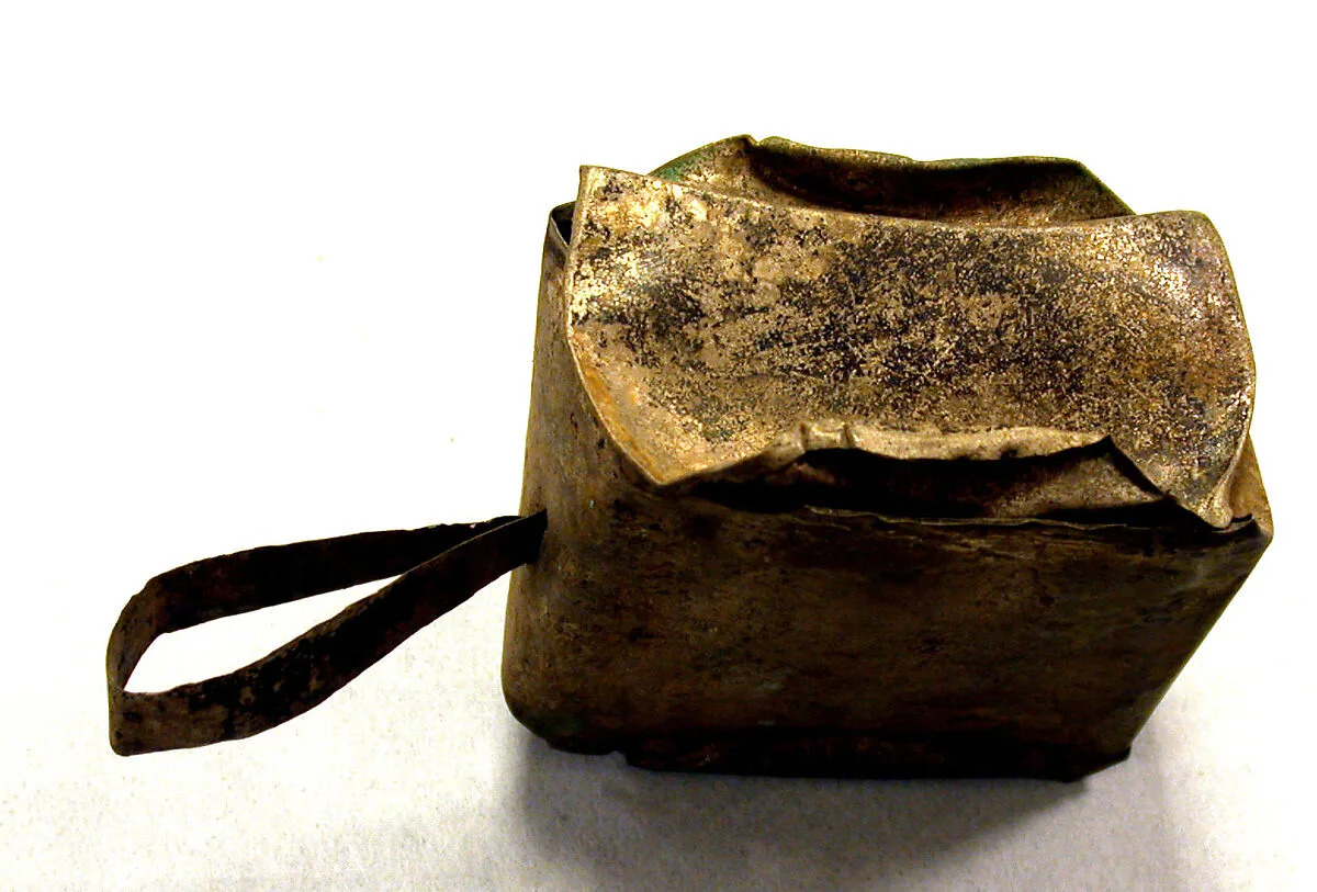 Hammered Silver Miniature Drum — Unknown