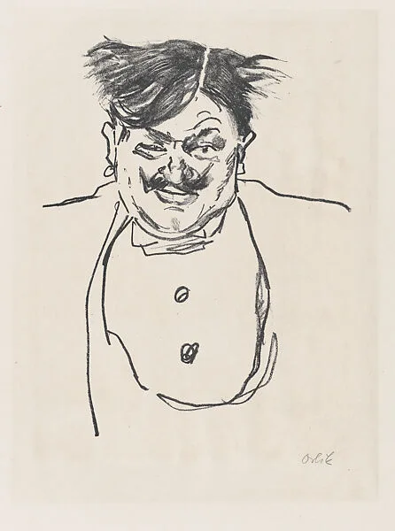 Emil Jannings as Rodrigo Quast — Emil Orlik|Neue Kunsthandlung, Berlin