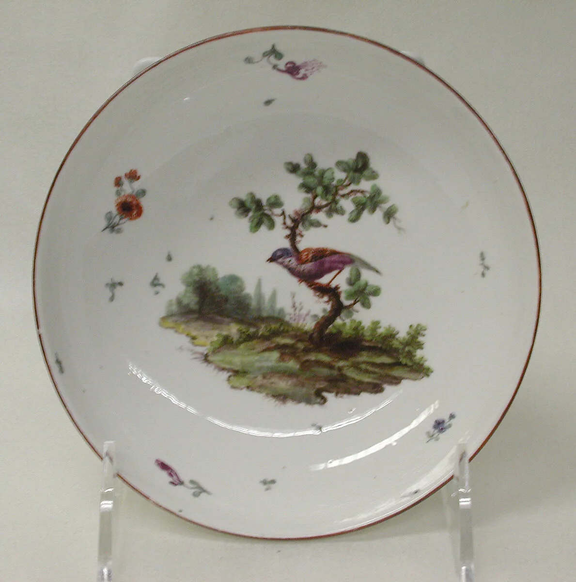 Saucer (part of a service) — Frankenthal Porcelain Manufactory|Karl Theodor period|Adam Bergdoll
