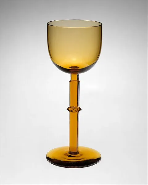 Wine goblet — Josef Hoffmann|J. & L. Lobmeyr, Vienna, Austria