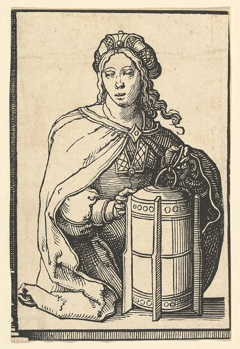 Persian Sibyl, from the series of Sibyls — Lucas van Leyden