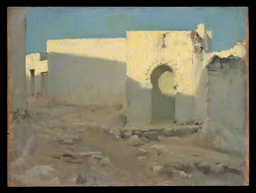 Moorish Buildings in Sunlight