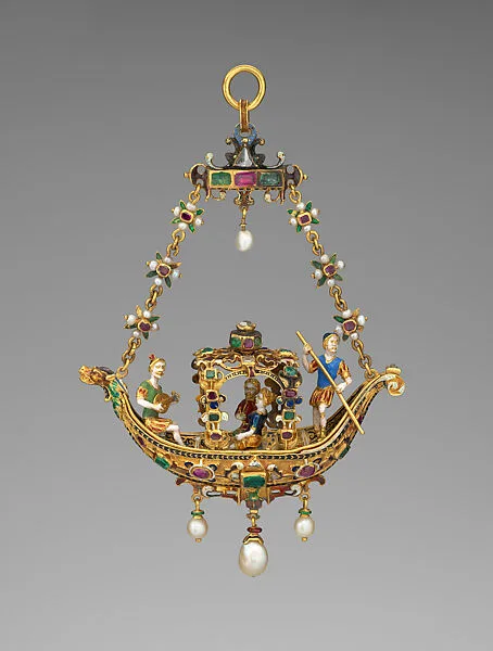 Pendant in the form of a gondola — Unknown