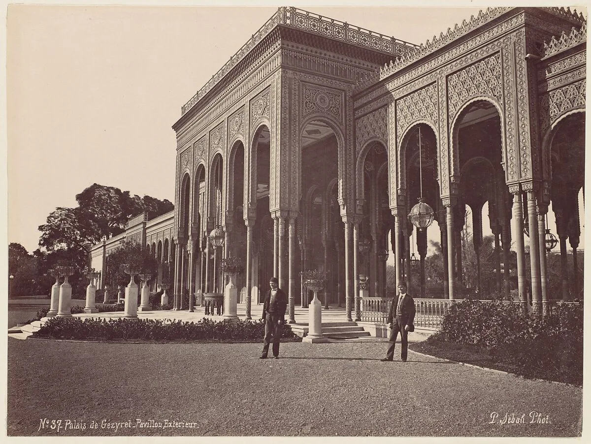 Palais de Gézyret, Pavillon Exterieur — J. Pascal Sébah