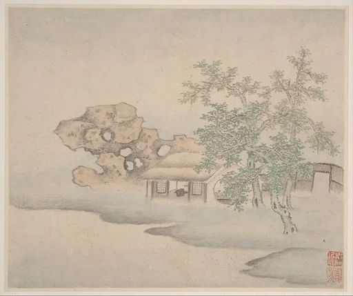 清 樊圻 山水圖 冊 紙本|Landscapes