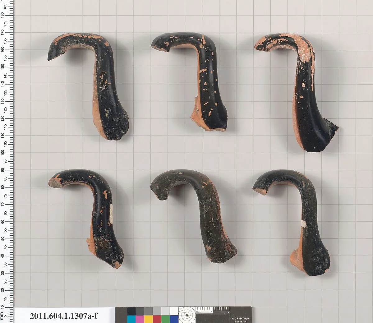 Terracotta fragments of kylikes (drinking cups) — Unknown