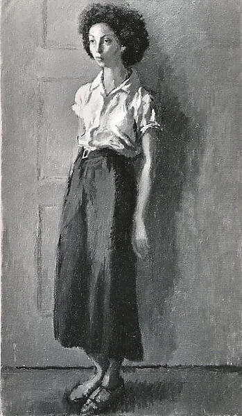 Girl in White Blouse — Raphael Soyer