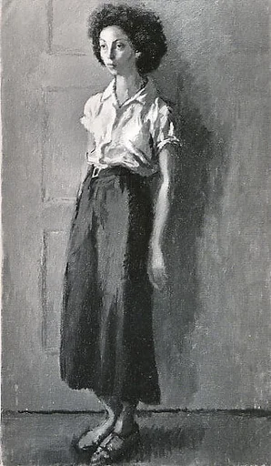 Girl in White Blouse