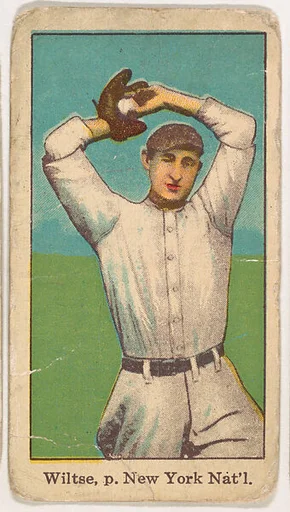 George "Hooks" Wiltse, New York, from Kotton Tobacco Baseball Series, 1911-1916