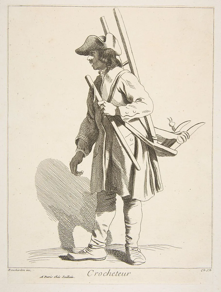 Hardware Peddler — François Joullain|Edme Bouchardon|Anne Claude Philippe de Tubières, comte de Caylus