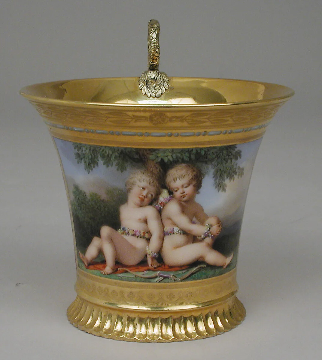 Cup (tasse Jasmin), part of Breakfast Service (déjeuner) — Sèvres Manufactory|Jacques-Nicolas Sisson (or Sinsson)|Etienne Charles Le Guay|Pierre-Noël Blaquière