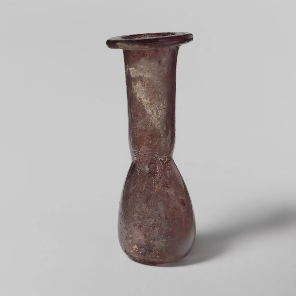 Glass perfume bottle — Unknown