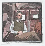 Self Portrait Between Durham and Newcastle-on-Tyne — Robert Andrew Parker