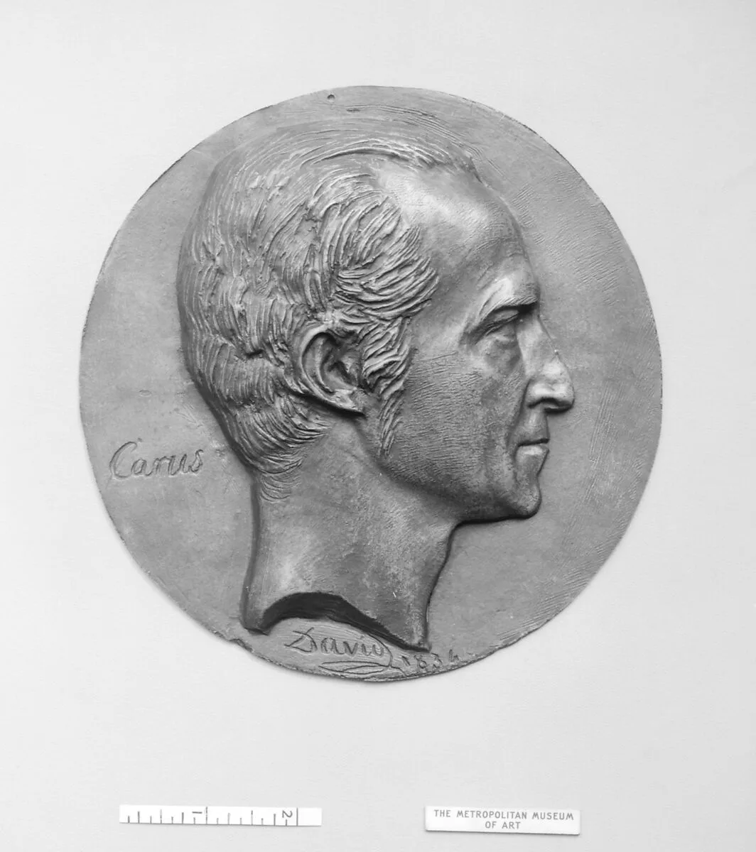 Carl Gustave Carus (1789–1869), Saxon physician, man-of-letters, and painter — Pierre Jean David d'Angers