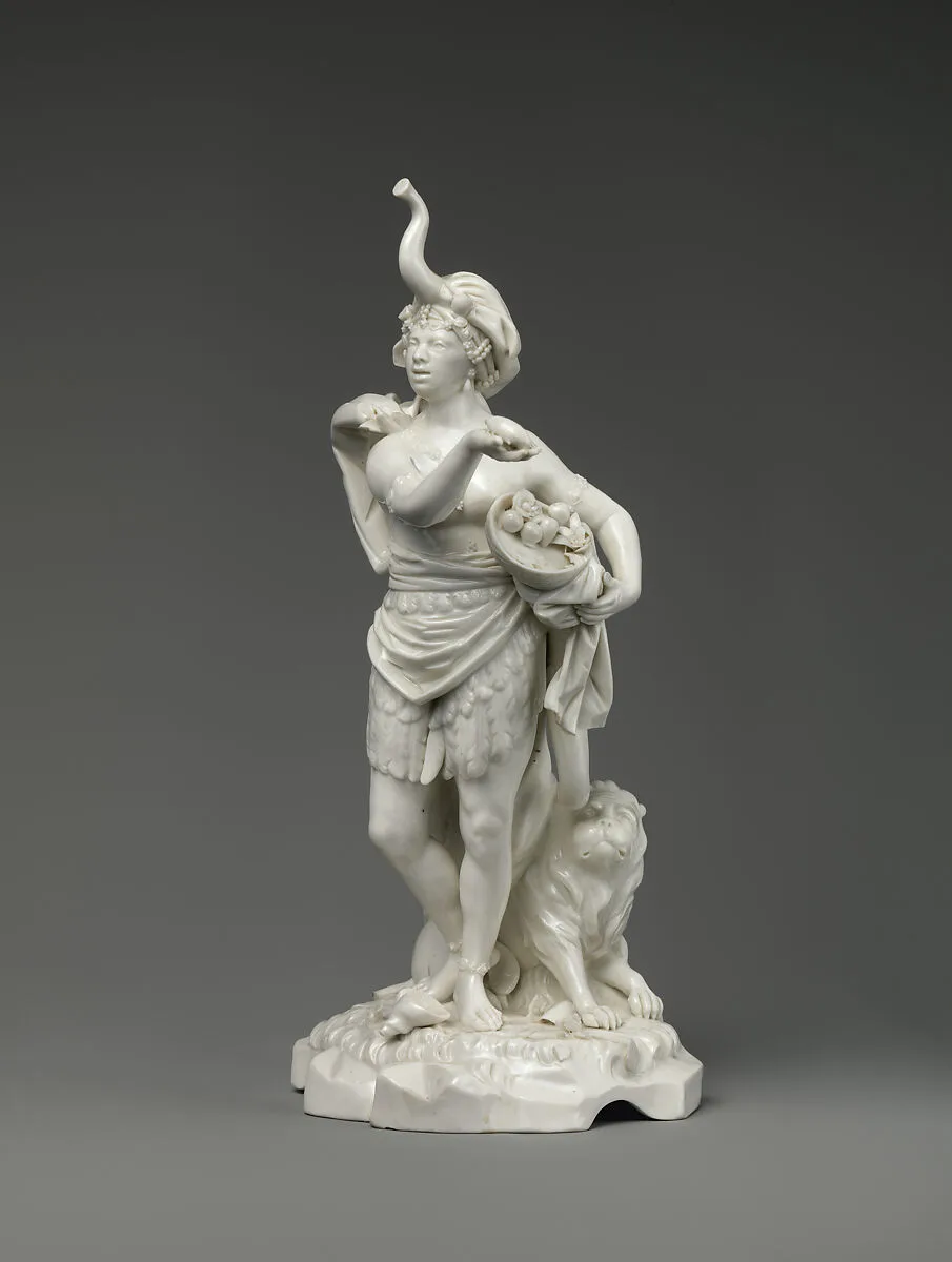 Africa, from Allegories of the Four Continents — Fulda Pottery and Porcelain Manufactory|Johann Andreas Herrlein