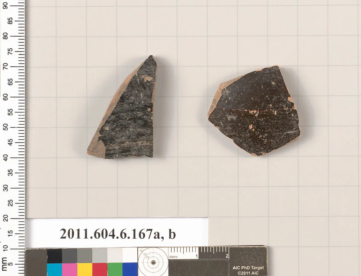 Terracotta fragments of open shapes — Unknown