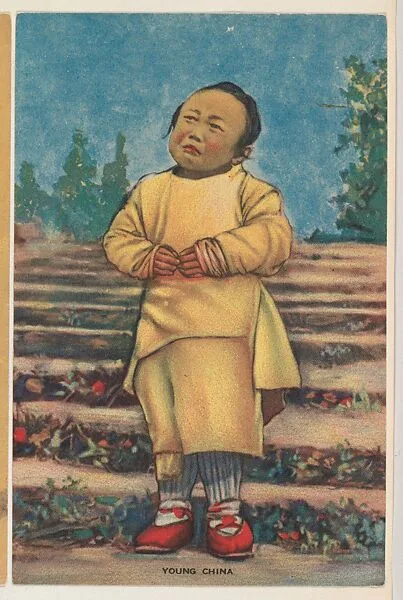 Young China, insert card from the Children, Holidays, Etc. series (D23), issued by the Weber Baking Company — Weber Baking Company