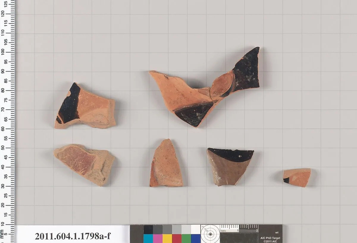 Terracotta rim fragments of kylikes(drinking cups) — Unknown