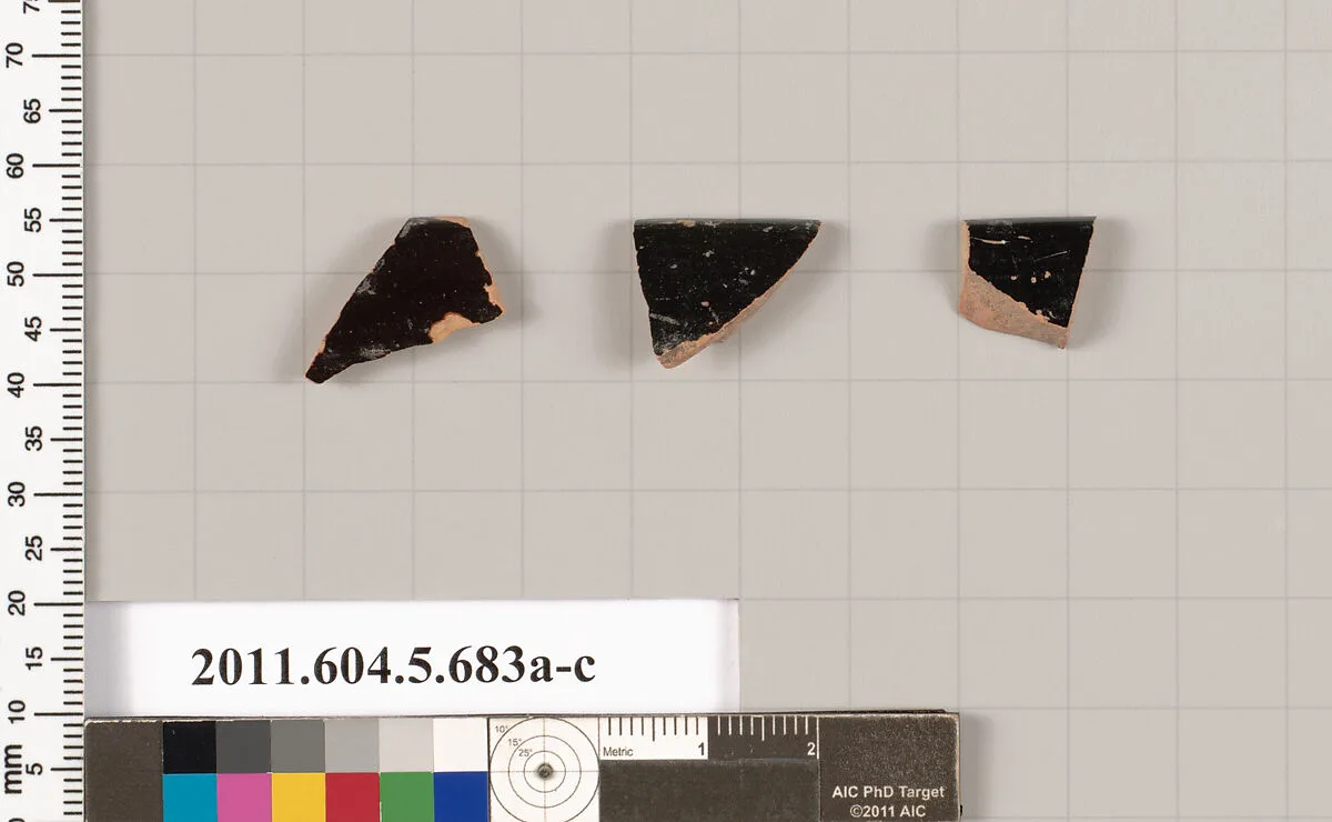 Terracotta rim fragments of kylikes (drinking cups) — Unknown