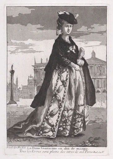 The Venetian Woman, from "Divers portraits"