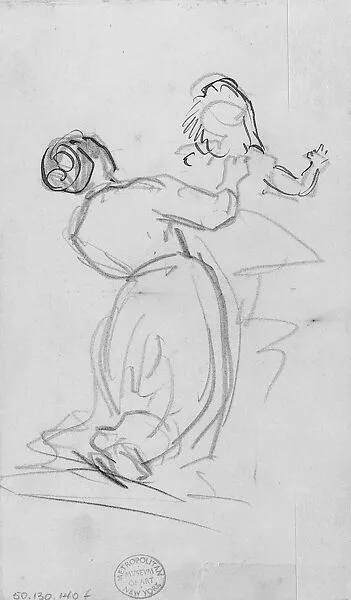 Kneeling Woman — John Singer Sargent
