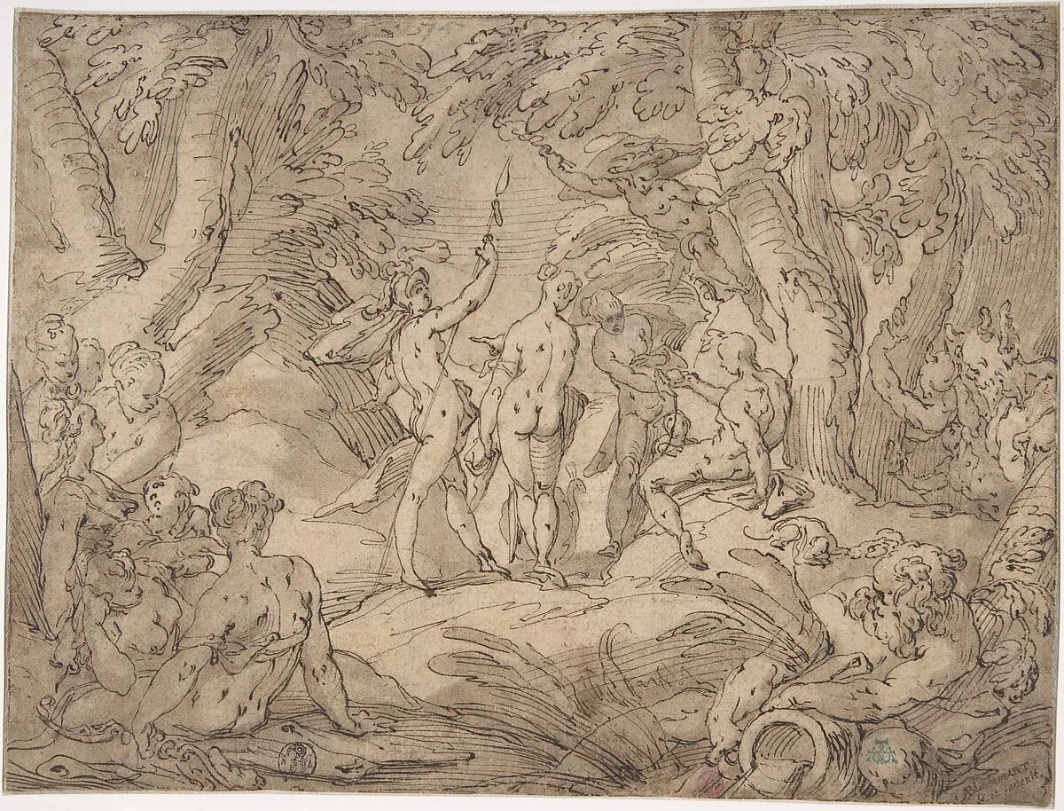 The Judgment of Paris — Abraham Bloemaert