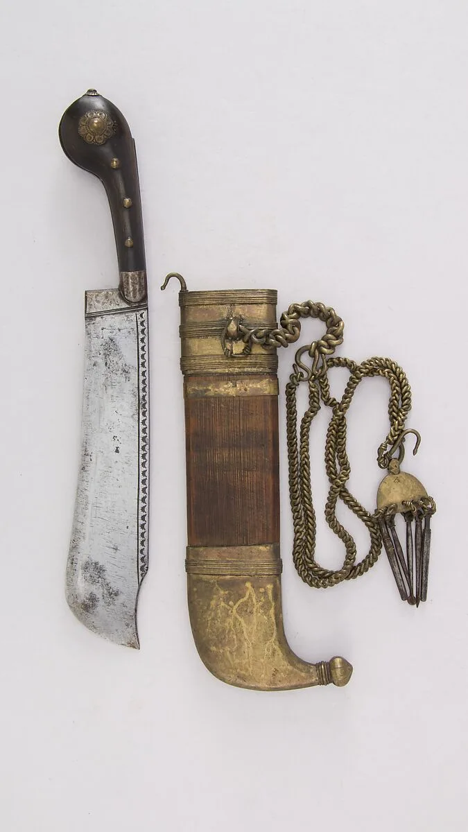 Knife (Pichangatti) with Sheath — Unknown