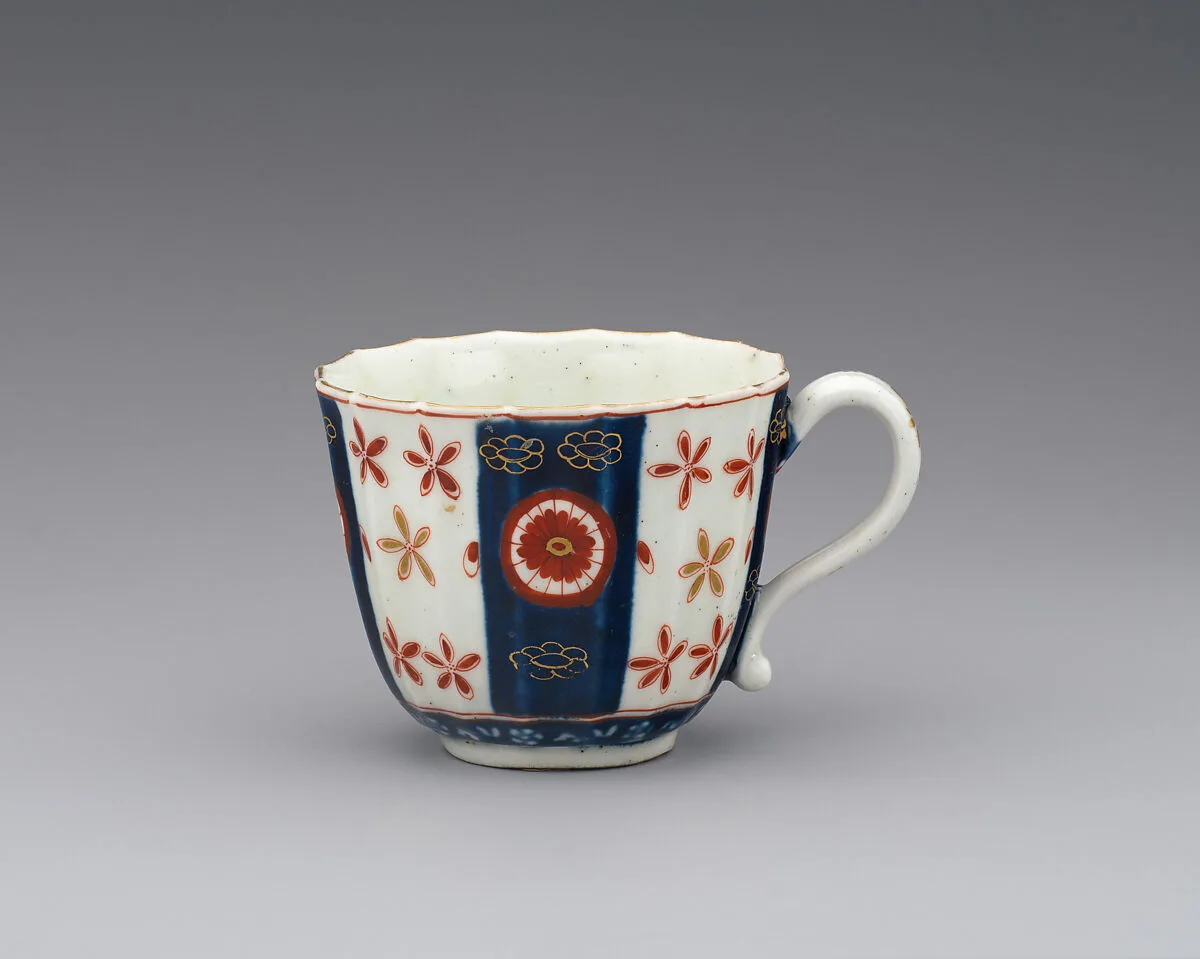 Chocolate cup (part of a service) — Worcester factory