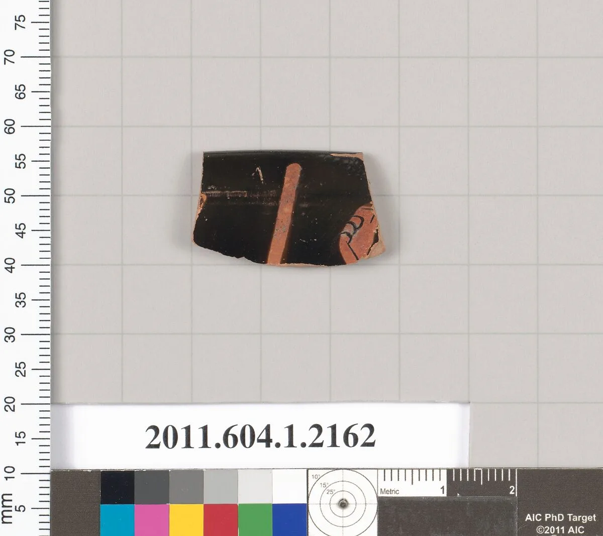 Terracotta rim fragment of a kylix (drinking cup) — Unknown