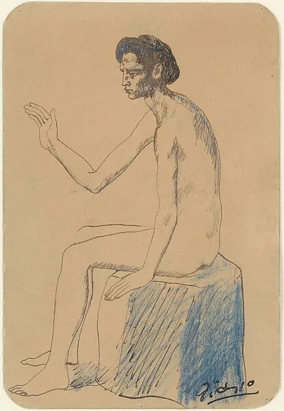 Seated Figure — Pablo Picasso
