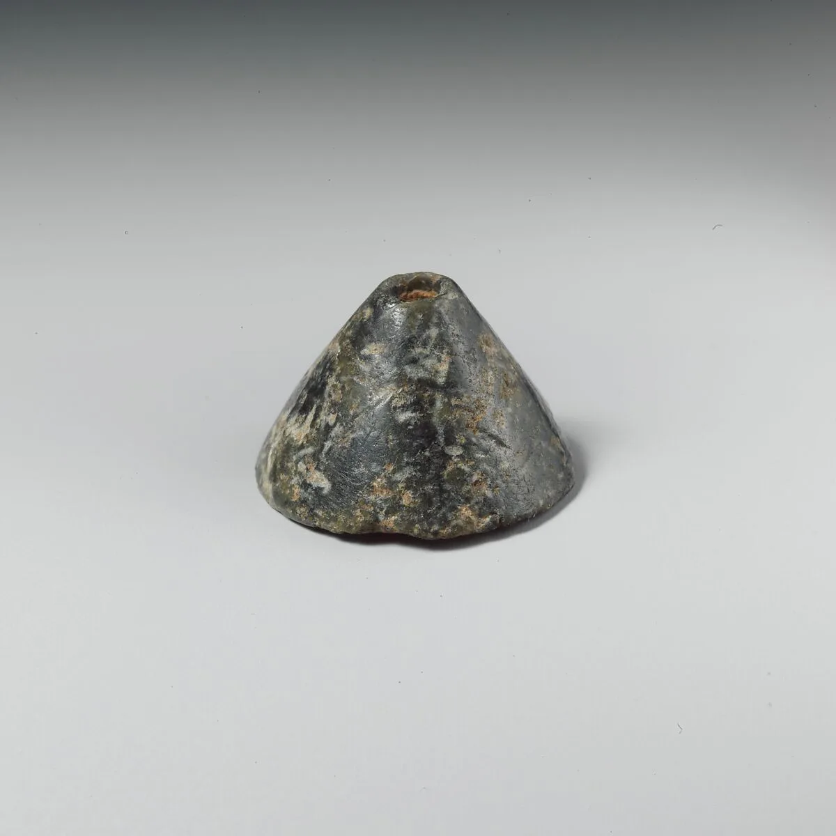Steatite spindle whorl — Unknown