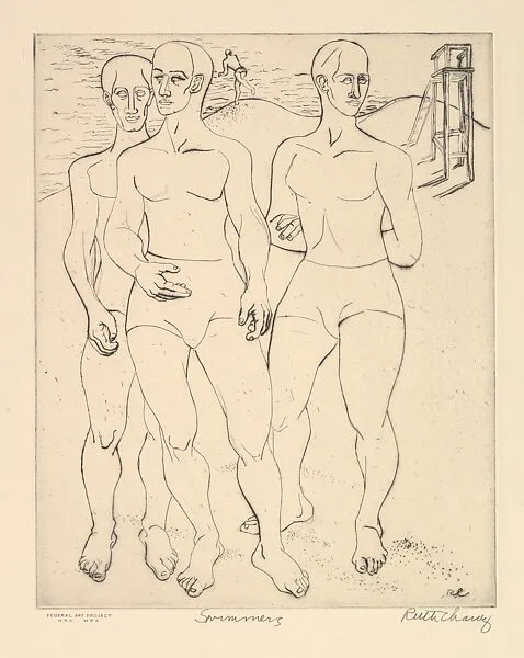 Swimmers — Ruth Chaney|WPA